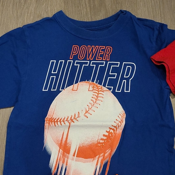 4 Sports Shirts 🏀 ⚾️ 🏒 🏈 Size 5/6 - Picture 2 of 6